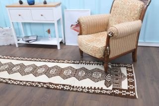 Boho Style Vintage Runner Rug - Thumbnail