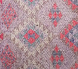 Hand-Knotted Vintage Runner Rug - Thumbnail