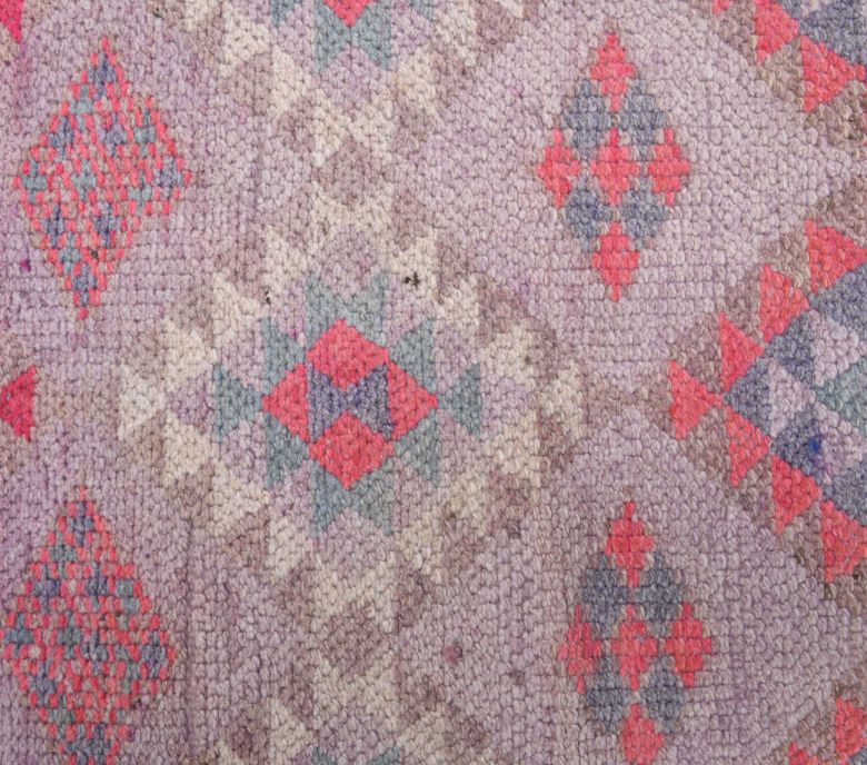 Hand-Knotted Vintage Anatolian Runner Rug