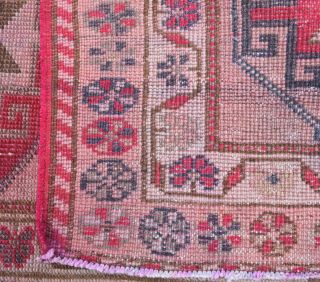 Turkish Vintage Runner Rug - Thumbnail