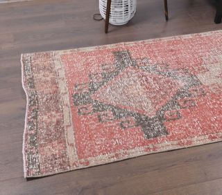 Oushak Vintage Runner Rug - Thumbnail