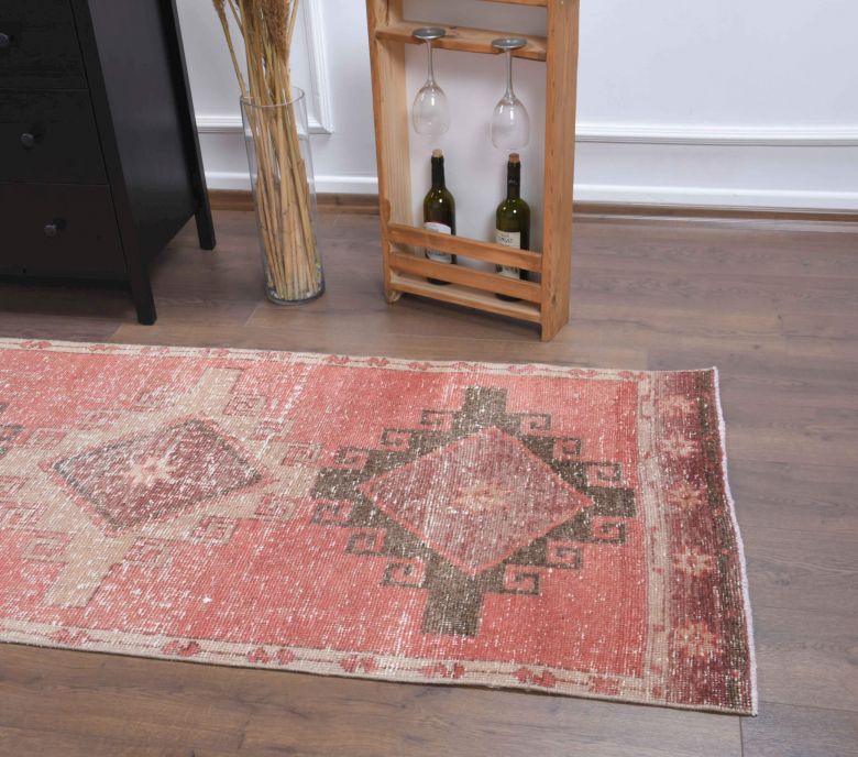 Oushak Vintage Runner Rug