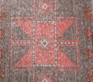 Turkish Vintage Runner Rug - Thumbnail