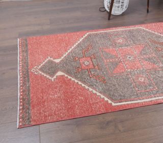 Turkish Vintage Runner Rug - Thumbnail