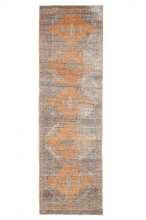 Oushak Vintage Runner Rug - Thumbnail