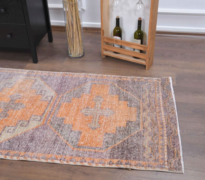 Oushak Vintage Runner Rug