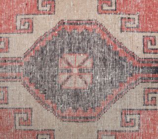 Turkish Vintage Runner Rug - Thumbnail