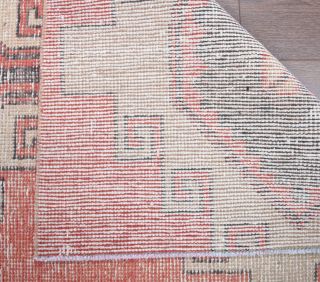 Turkish Vintage Runner Rug - Thumbnail