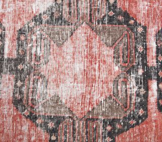 Turkish Vintage Runner Rug - Thumbnail