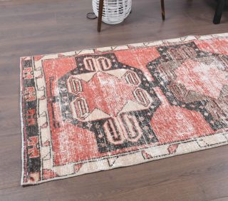 Turkish Vintage Runner Rug - Thumbnail