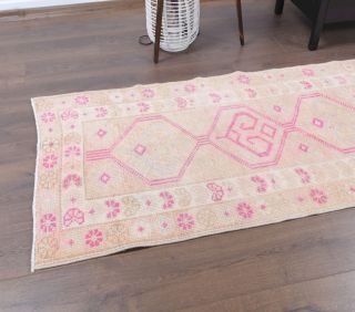 Vintage Runner Shabby Chic Anatolian Rug - Thumbnail