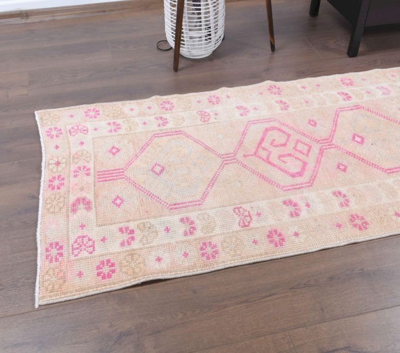 Vintage Runner Shabby Chic Anatolian Rug