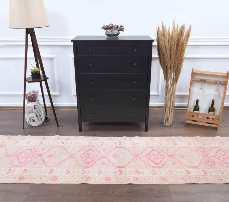 Vintage Runner Shabby Chic Anatolian Rug
