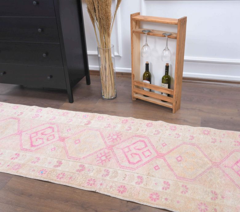 Vintage Runner Shabby Chic Anatolian Rug