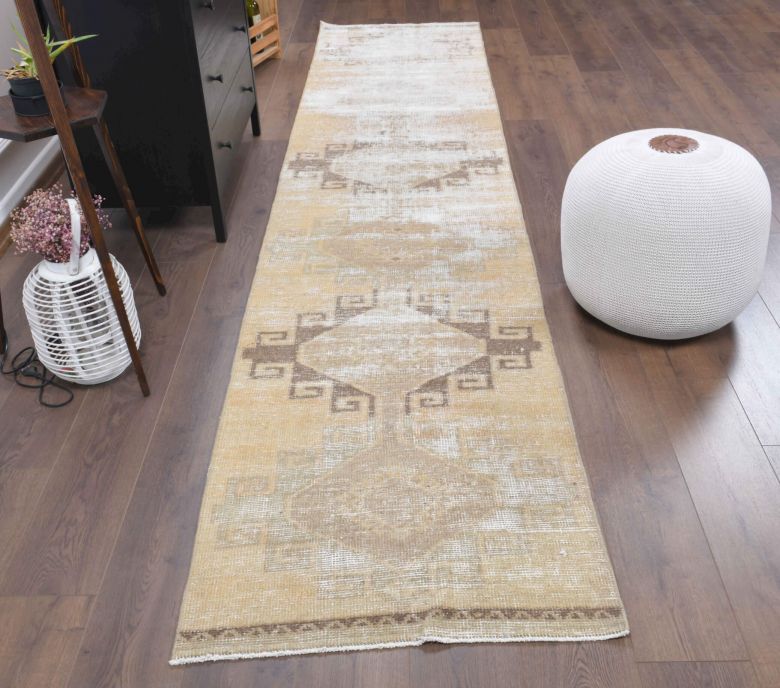 Geometric Original Vintage Runner Rug