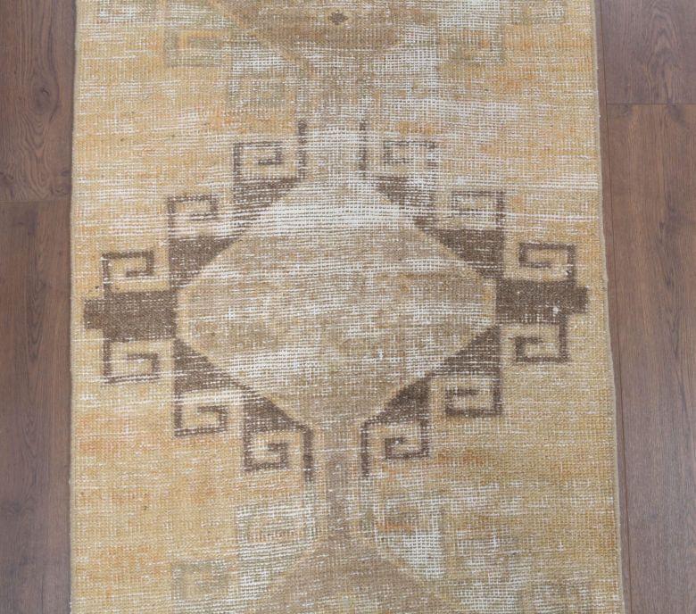 Geometric Original Vintage Runner Rug