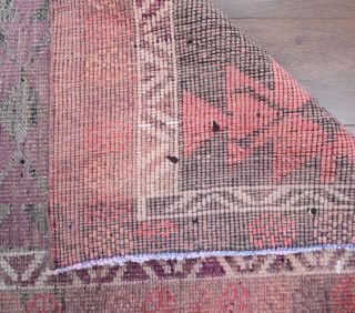 1950's Antique Runner Rug - Thumbnail