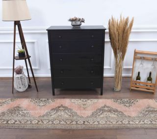 Vintage Anatolian Runner Rug - Thumbnail