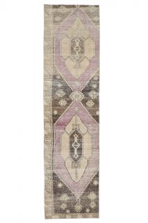 Vintage Anatolian Runner Rug - Thumbnail