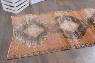 Vintage Oushak Runner Rug - Thumbnail