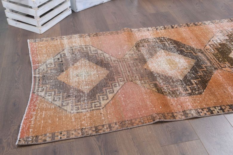 Vintage Oushak Runner Rug