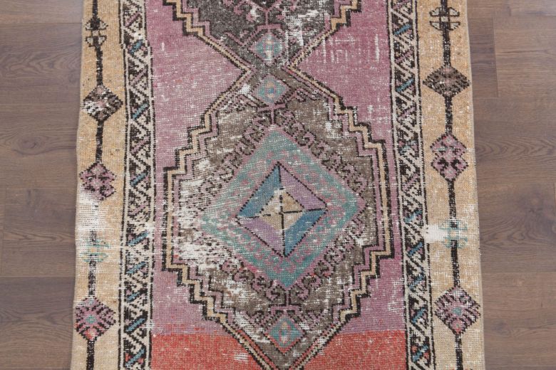 Vintage Oushak Runner Rug