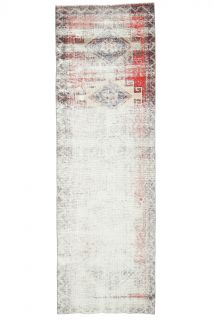 Distressed Vintage Runner Rug - Thumbnail