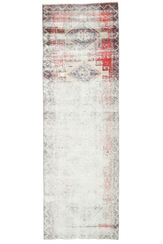 Distressed Vintage Runner Rug