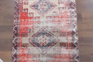 Distressed Vintage Runner Rug - Thumbnail