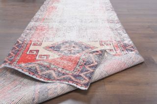 Distressed Vintage Runner Rug - Thumbnail