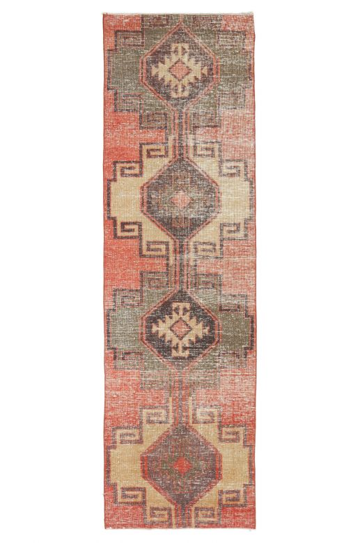 Red Vintage Runner Rug