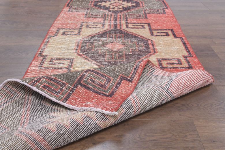 Red Vintage Runner Rug