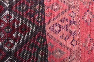 Hand-Knotted Vintage Runner Rug - Thumbnail