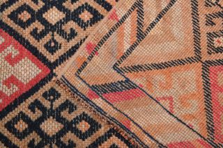 Hand-Knotted Vintage Runner Rug - Thumbnail