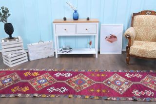 Heirloom Anatolian Vintage Runner Rug - Thumbnail