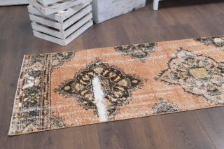 Oriental Vintage Runner Rug - Thumbnail