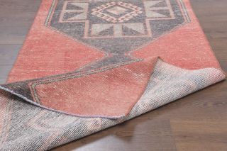 Red Vintage Runner Rug - Thumbnail