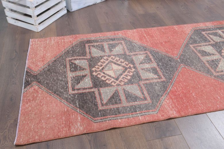 Red Vintage Runner Rug