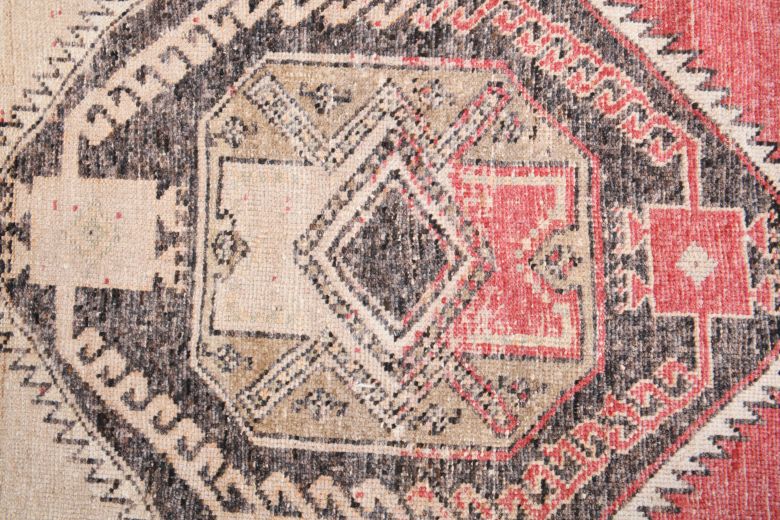 Oushak Vintage Runner Rug