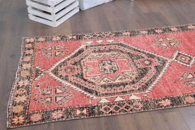 Oushak Vintage Runner Rug