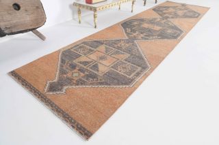 Oushak Vintage Runner Rug - Thumbnail