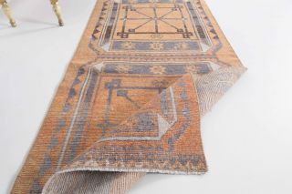 Oushak Vintage Runner Rug - Thumbnail