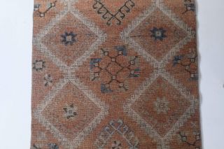 Heirloom Brown Semi-Antique Runner Rug - Thumbnail