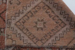 Heirloom Brown Semi-Antique Runner Rug - Thumbnail