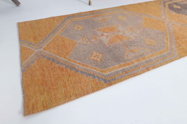 Vintage Oushak Runner Rug
