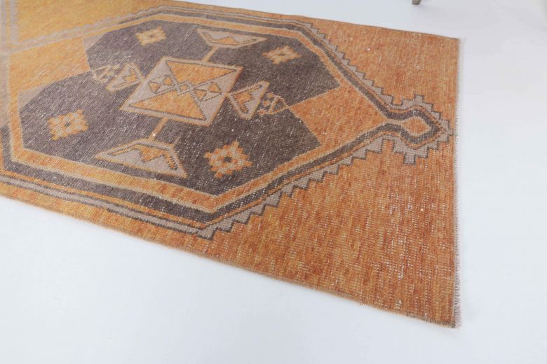 Vintage Oushak Runner Rug