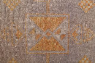 Vintage Oushak Runner Rug - Thumbnail