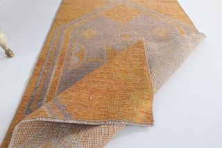 Turkish Vintage Runner Rug - Thumbnail