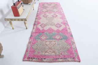 Vintage Runner Purple Rug - Thumbnail