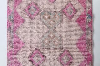 Vintage Runner Purple Rug - Thumbnail